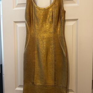 Metallic Gold dress